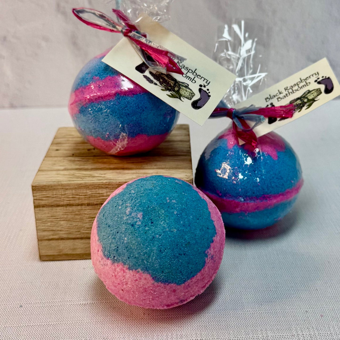 Black Raspberry Bath Bomb