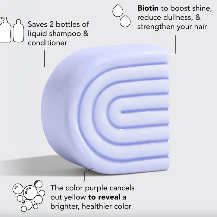 kit-sch brand / Purple Toning Solid Conditioner Bar