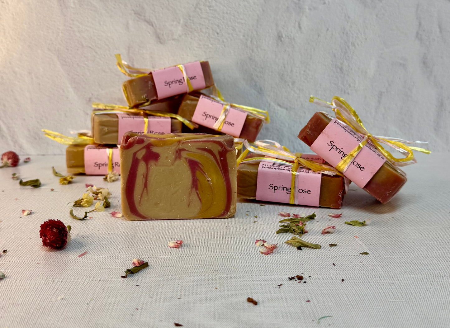 Spring Rose Soap Bar
