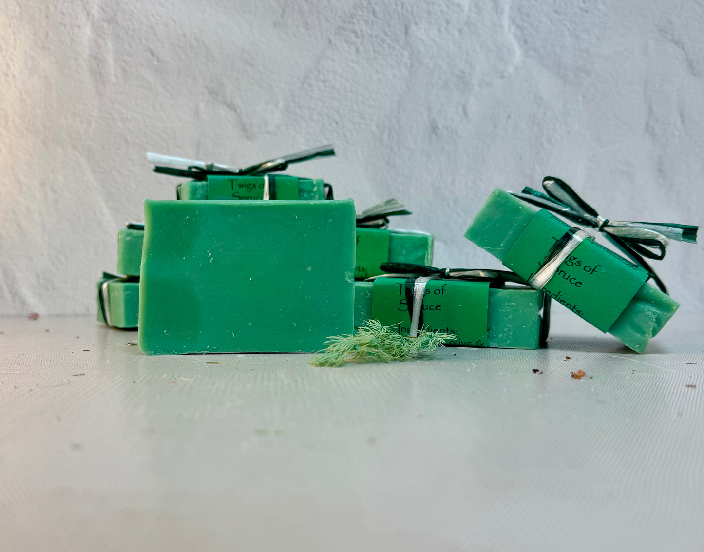 Twigs of Spruce large Soap
