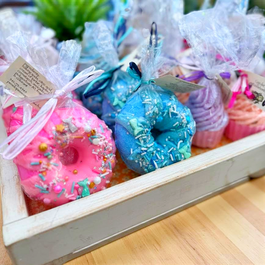 Donut Bath Bomb - Multiple colors