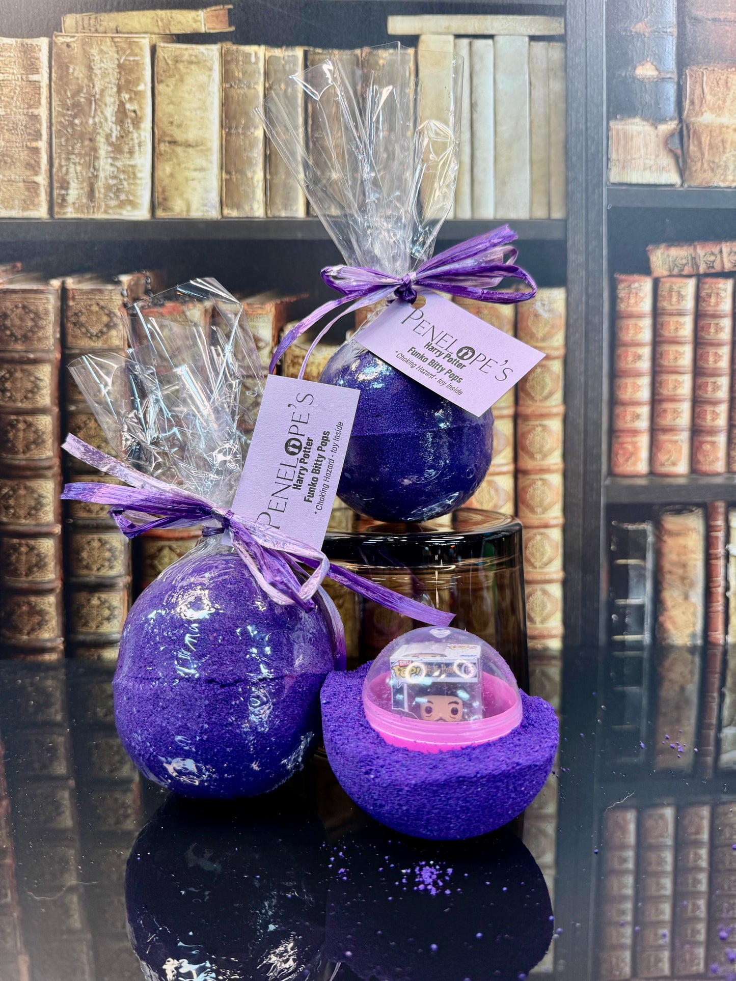 Bath Bombs with Funko Bitty Pop inside!