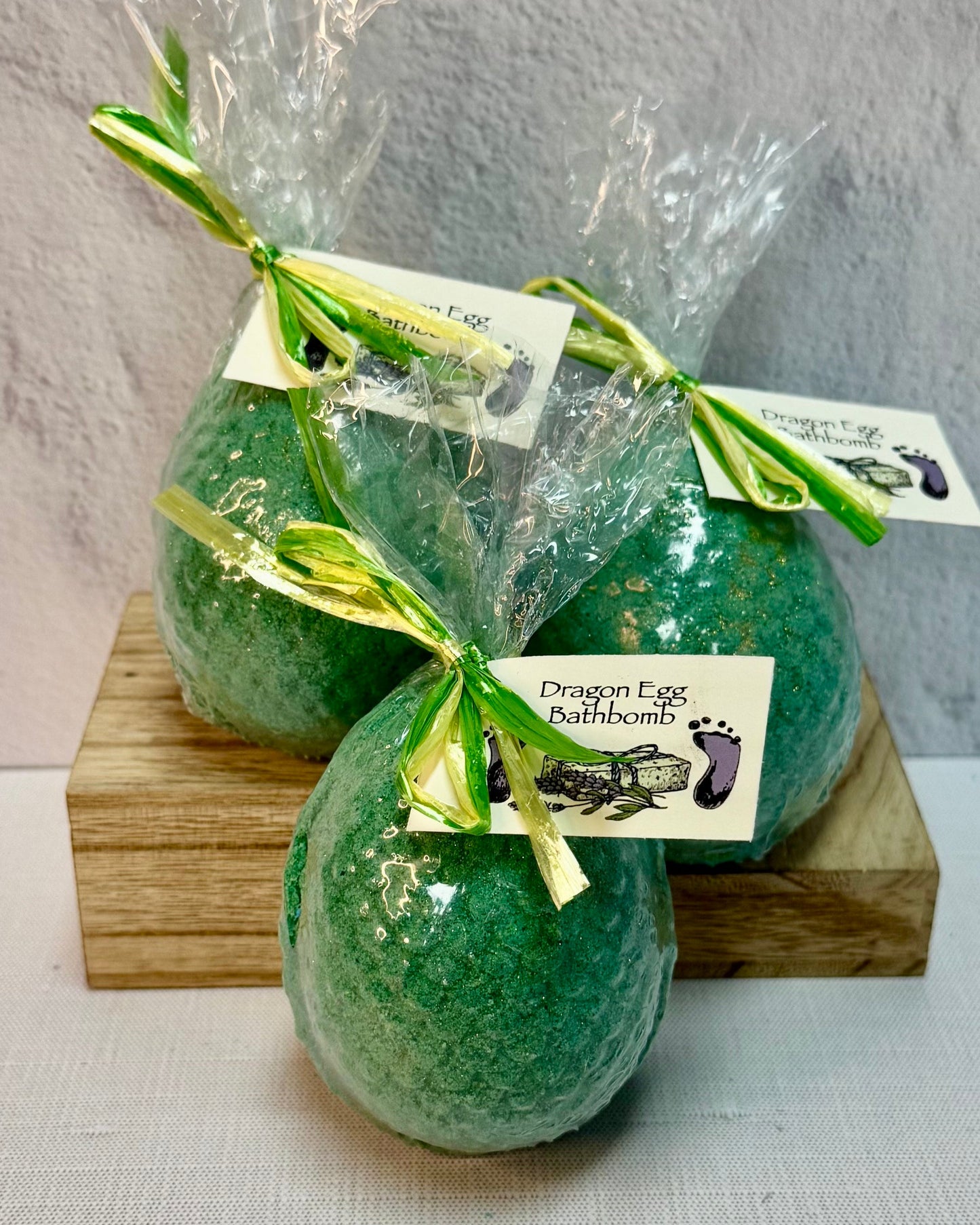 Dragon Egg Bath Bomb - Green-