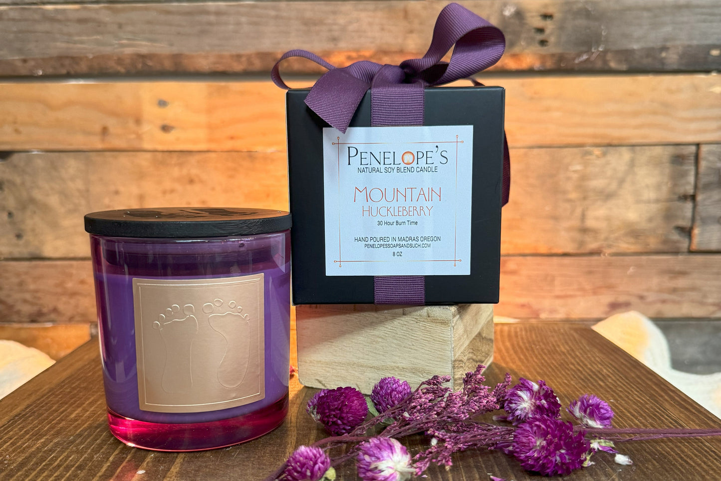 Mountain Huckleberry 8oz Candle
