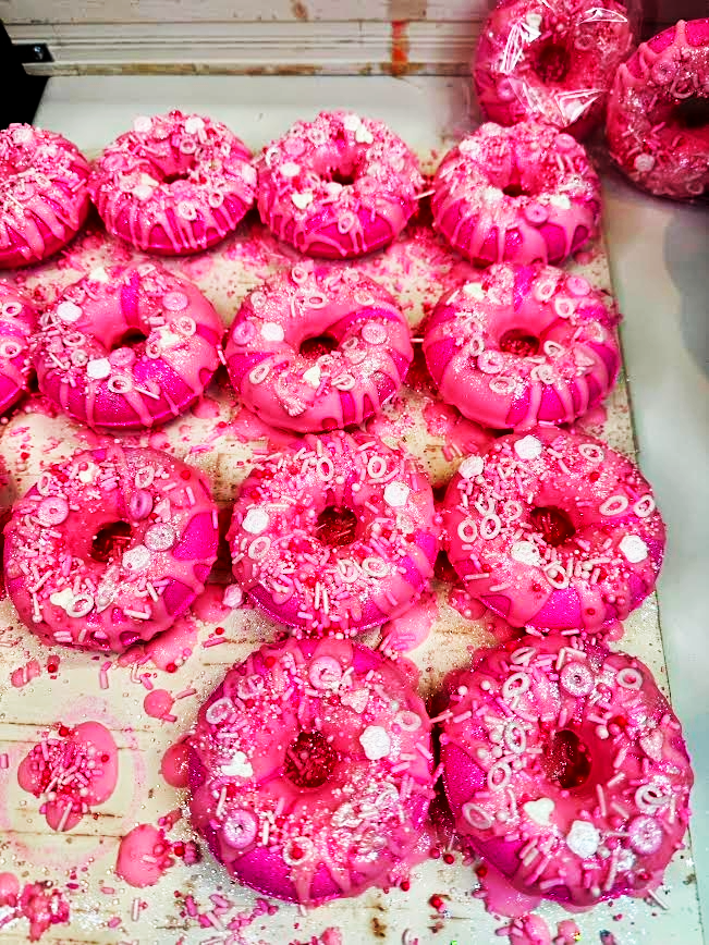 Donut Bath Bomb - Multiple colors