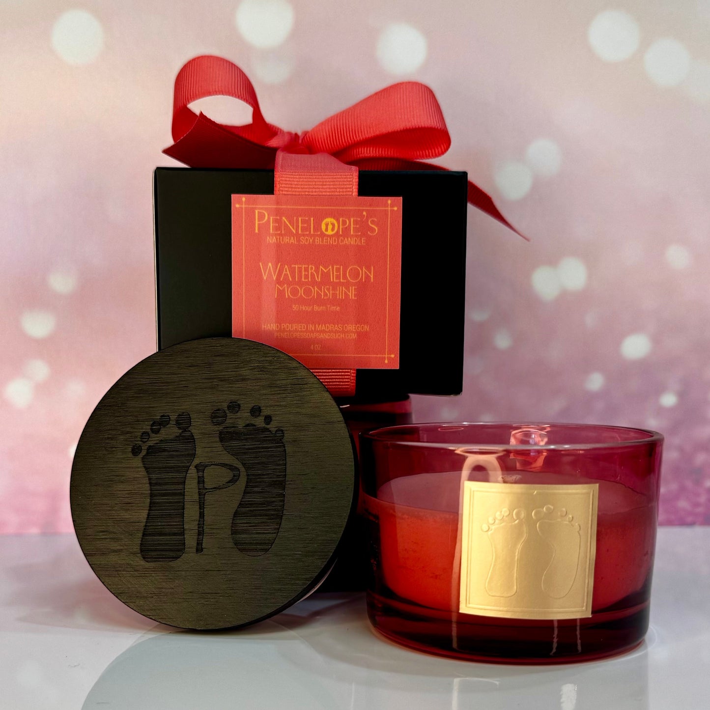 Watermelon Moonshine 4oz - Luxury Candle
