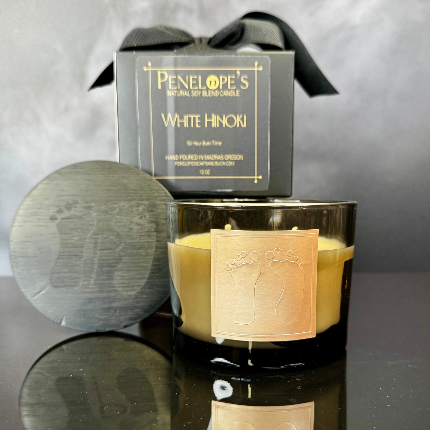 White Hinoki - 12oz Luxury Candle