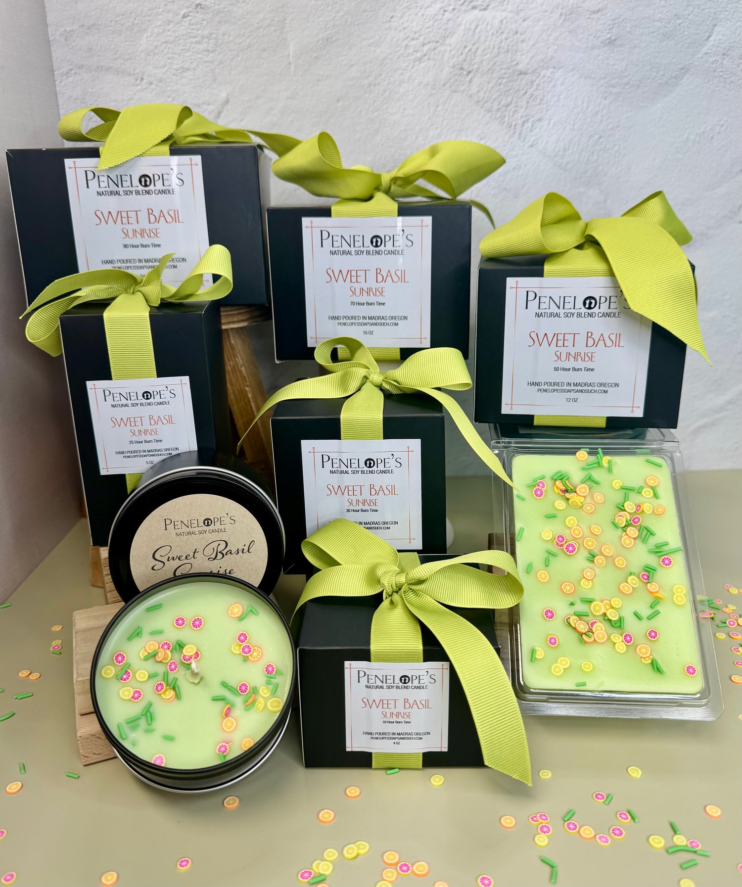 Sweet Basil Sunrise Collection