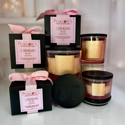 Carnelian Rose - 4oz Luxury Candle