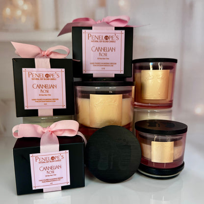 Carnelian Rose - 12oz Luxury Candle