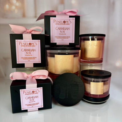 Carnelian Rose - 8oz Luxury Candle