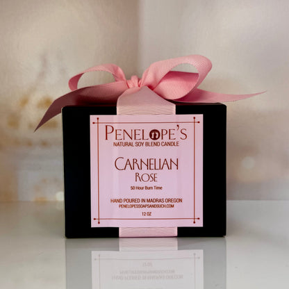 Carnelian Rose - 12oz Luxury Candle