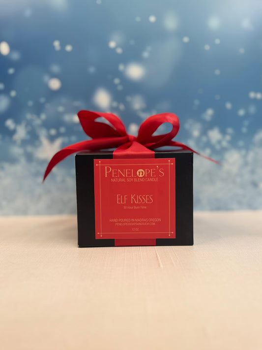 Elf Kisses – 12oz Luxury Candle