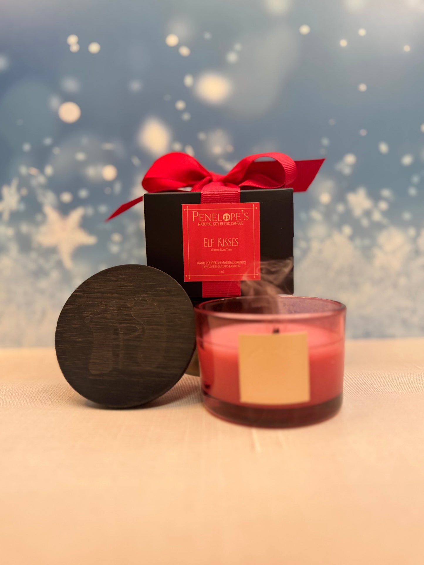 Elf Kisses – 4oz Luxury Candle