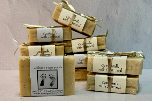 Goatsmilk with Oatmeal Soap Bar