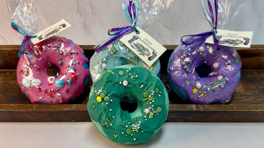 Donut Bath Bomb -Green-