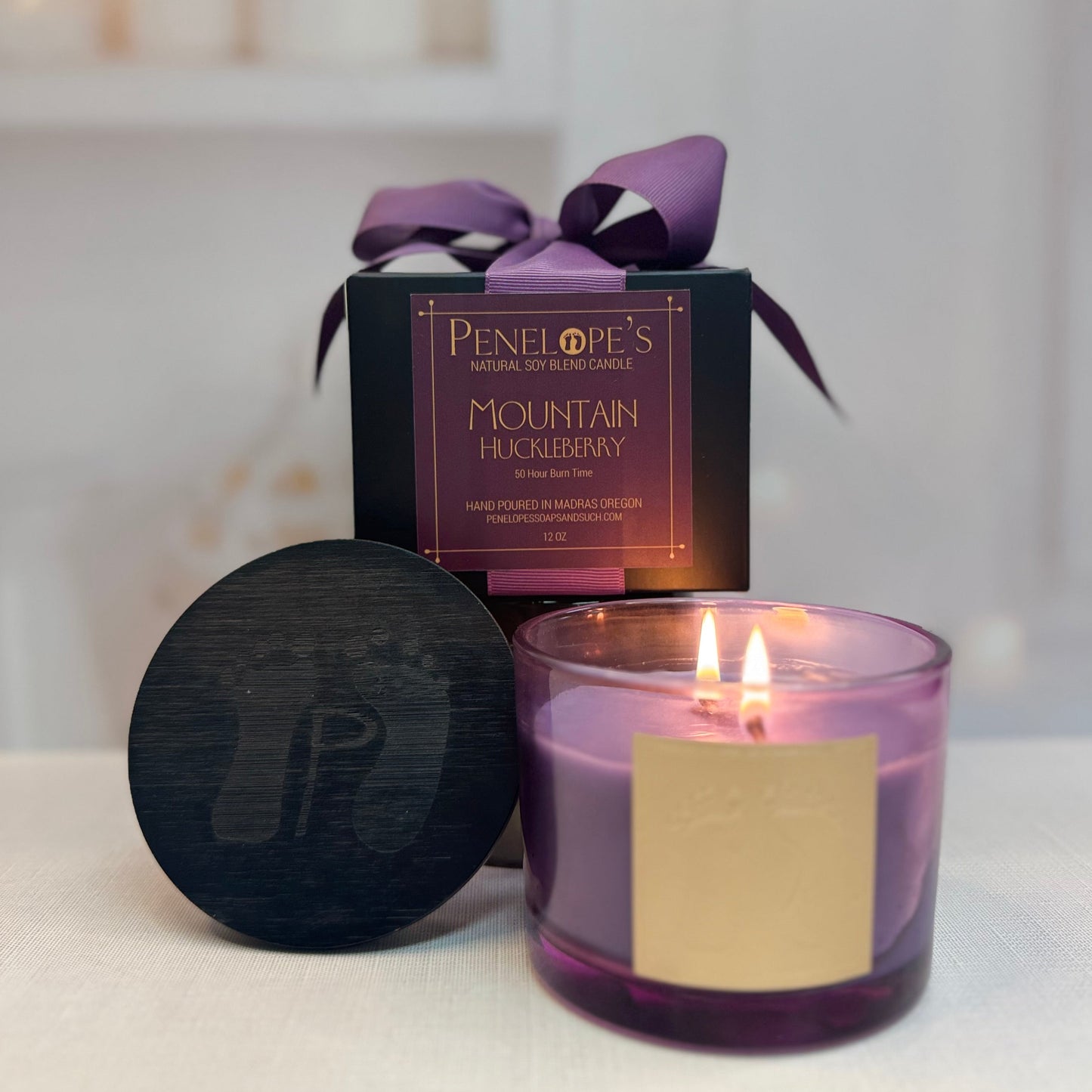 Mountain Huckleberry - 12oz Luxury Candle