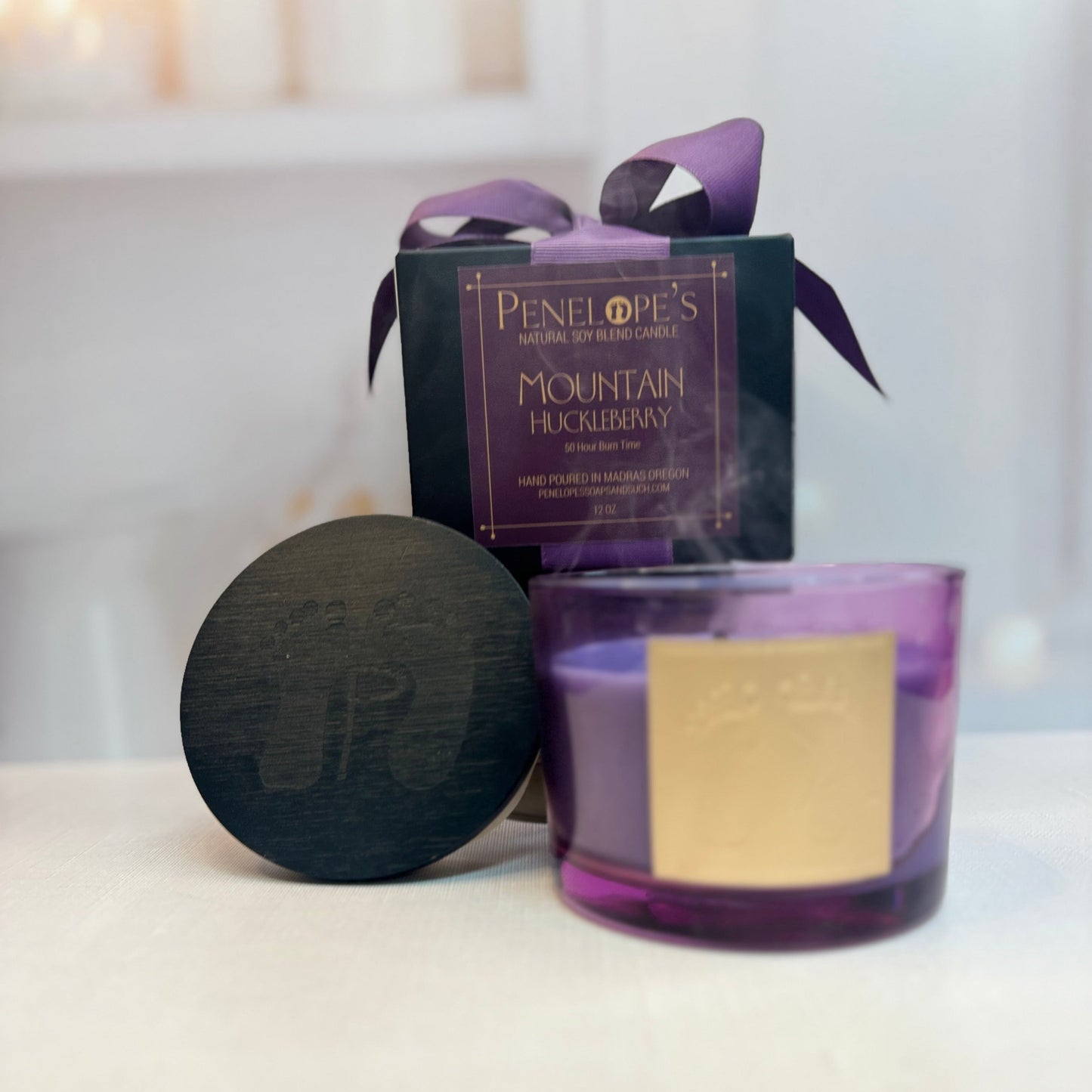 Mountain Huckleberry - 12oz Luxury Candle