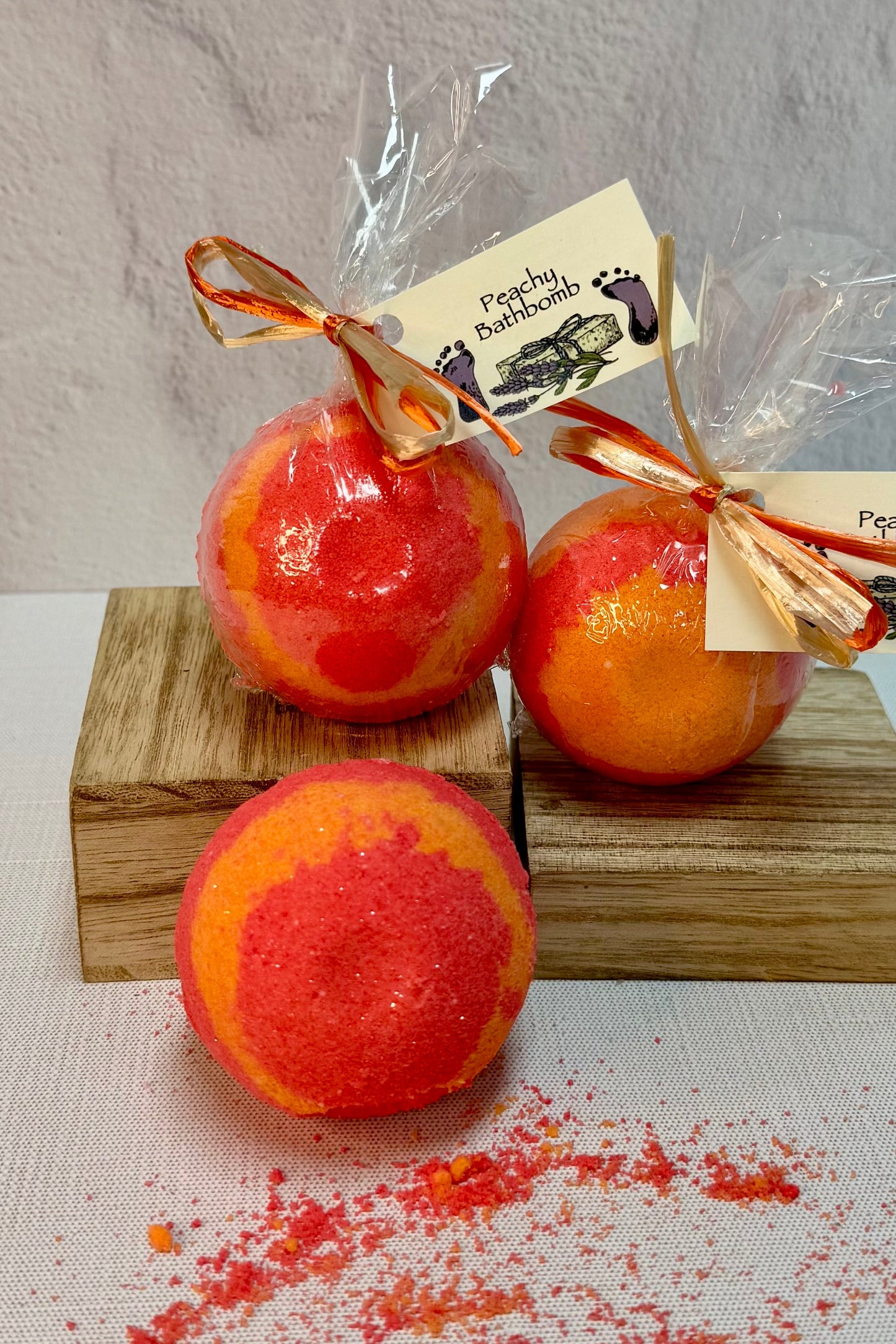Fresh Peach Bath Bomb