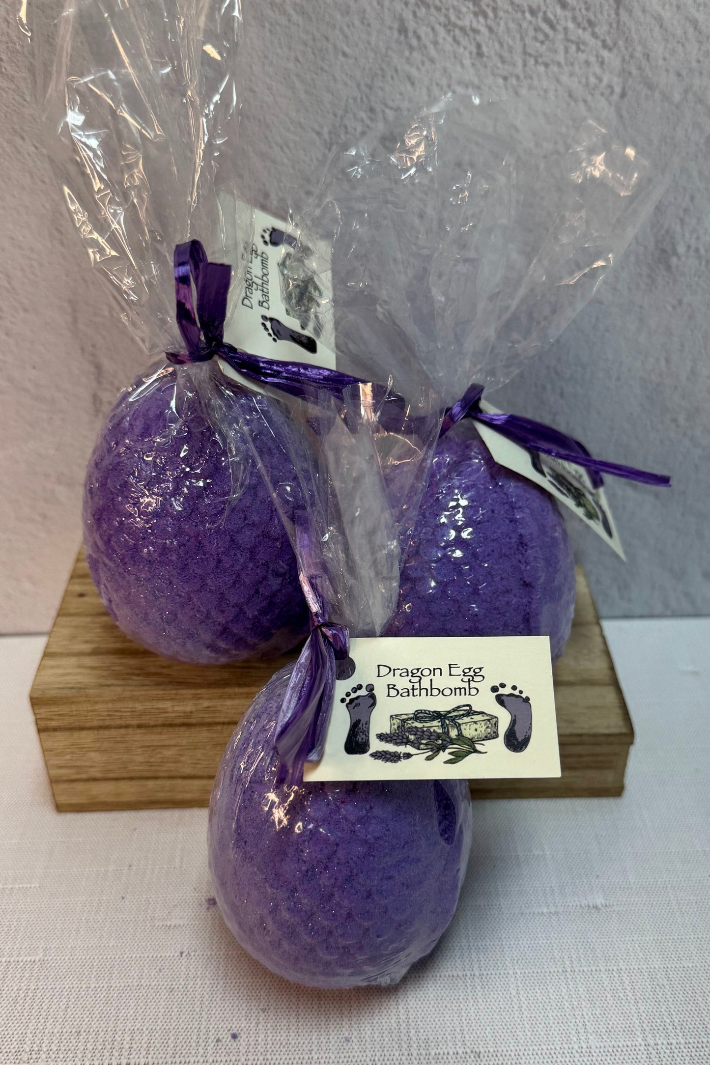 Dragon Egg Bath Bomb - Purple -