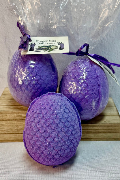 Dragon Egg Bath Bomb - Purple -