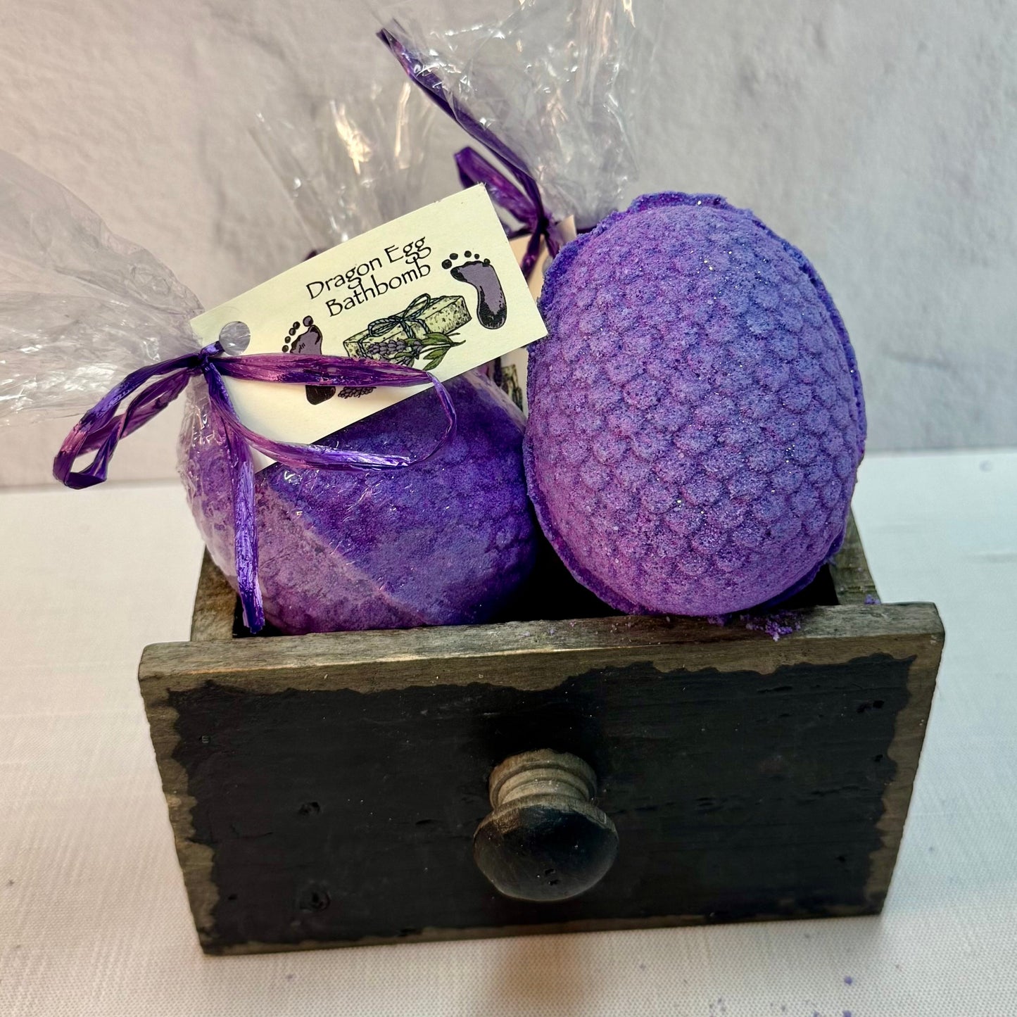 Dragon Egg Bath Bomb - Purple -