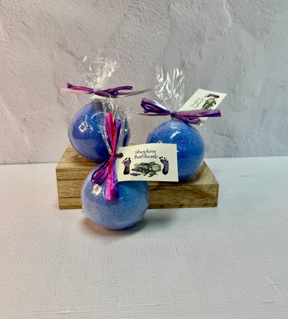 Shopkins Bath bomb W/ Figurine -Purple-