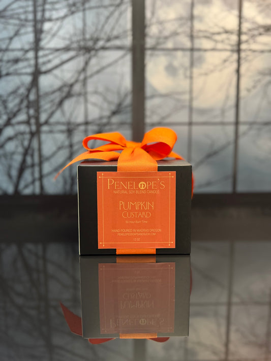 Pumpkin Custard – 12oz Luxury Candle