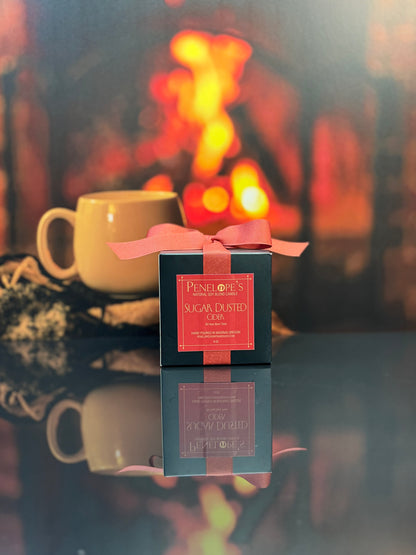 Sugar-Dusted Cider – 8oz Luxury Candle
