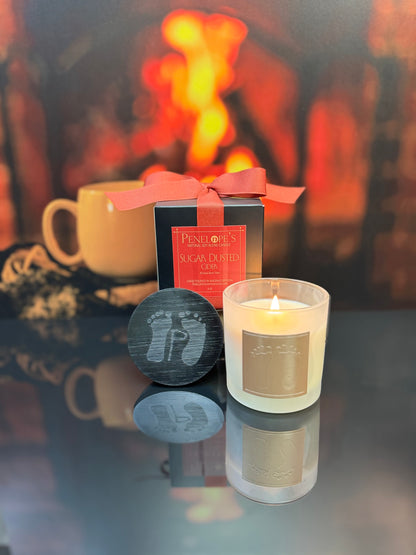 Sugar-Dusted Cider – 8oz Luxury Candle