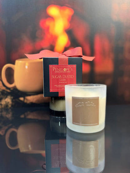 Sugar-Dusted Cider – 8oz Luxury Candle