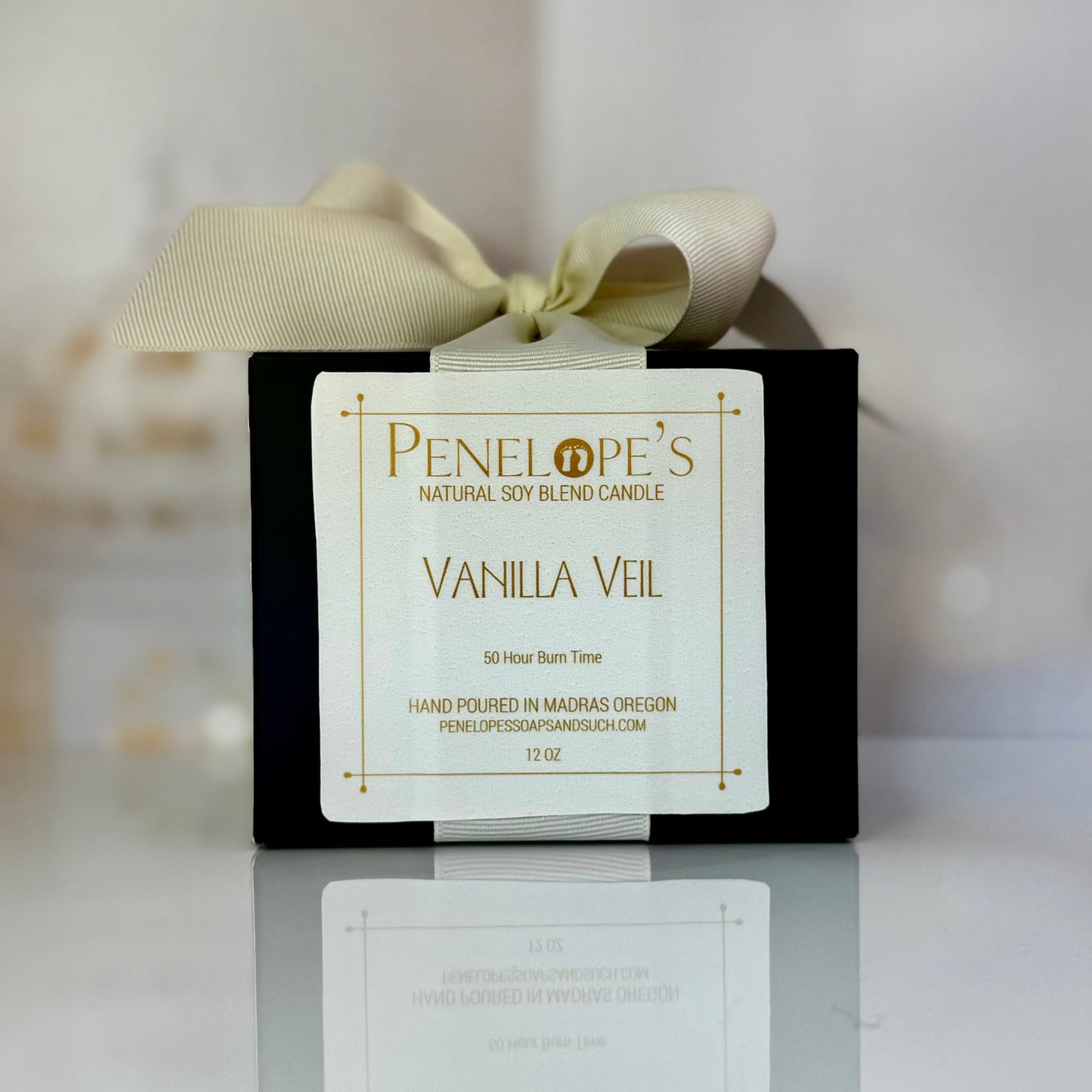 Vanilla Veil - 12oz luxury Candle