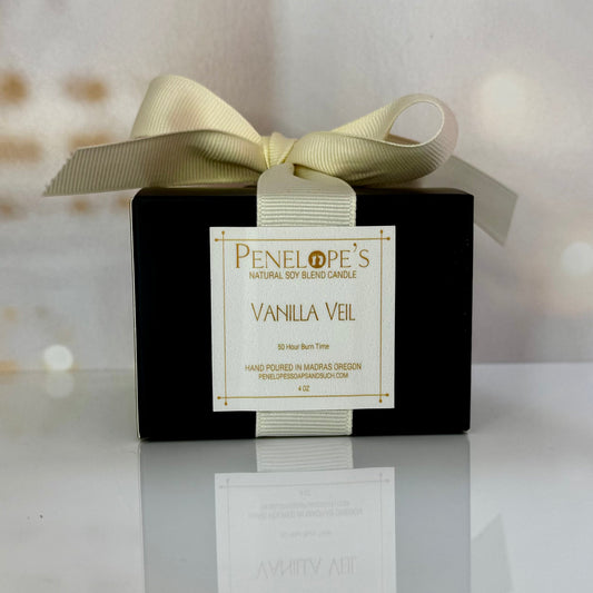Vanilla Veil - 4oz Luxury Candle