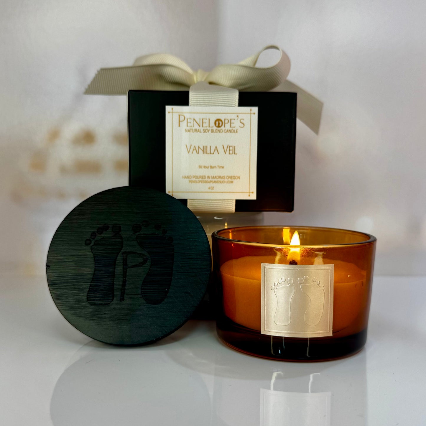 Vanilla Veil - 4oz Luxury Candle