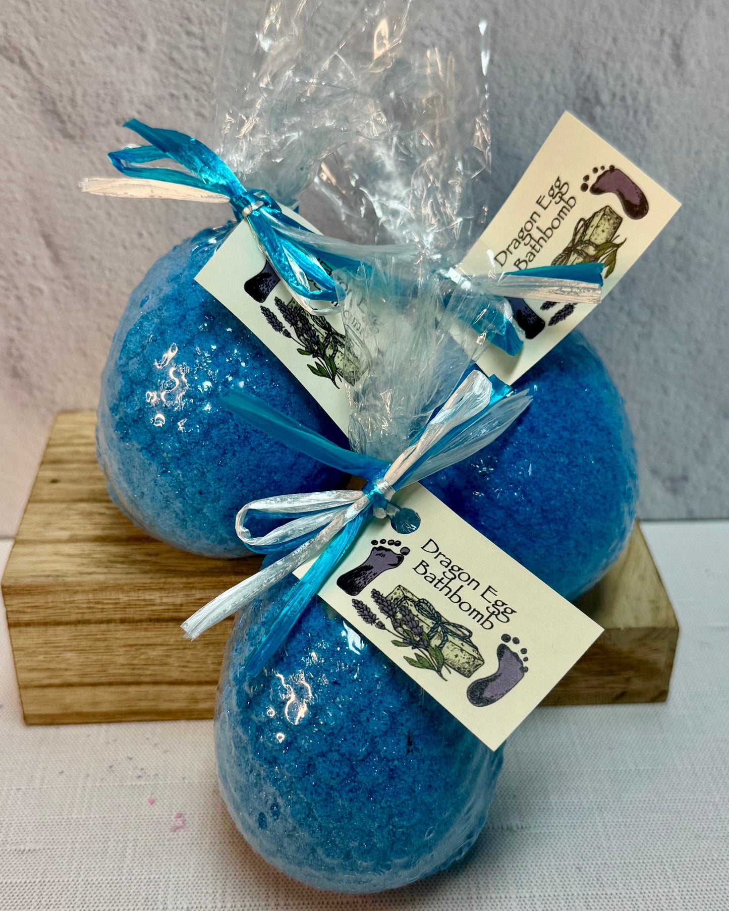 Dragon Egg Bath Bomb - Blue-