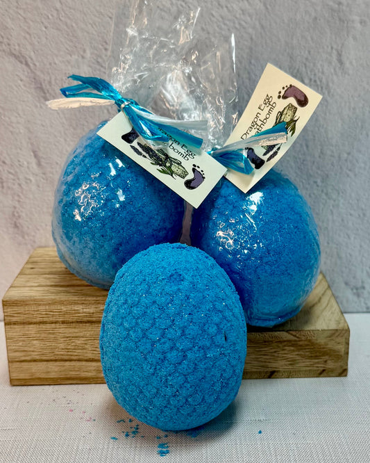 Dragon Egg Bath Bomb - Blue-