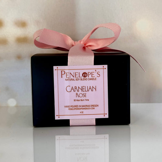 Carnelian Rose - 4oz Luxury Candle