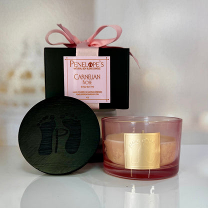 Carnelian Rose - 4oz Luxury Candle