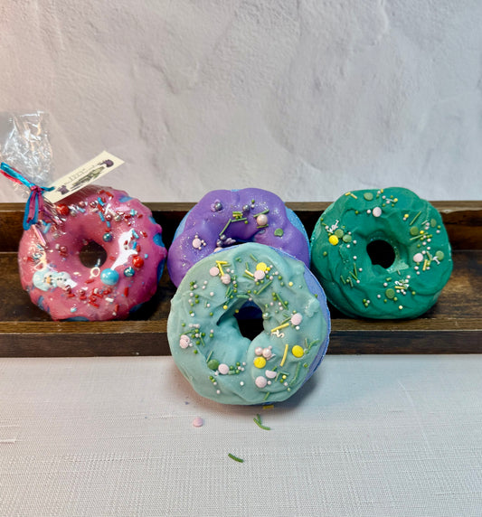 Donut Bath Bomb - Blue