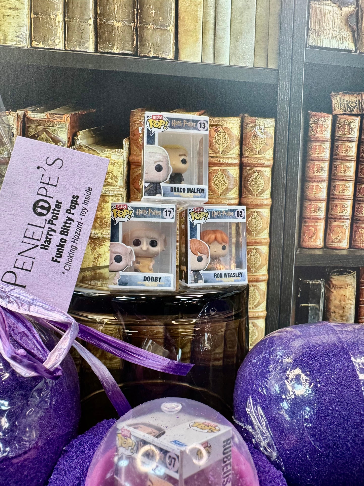 Bath Bombs with Funko Bitty Pop inside!