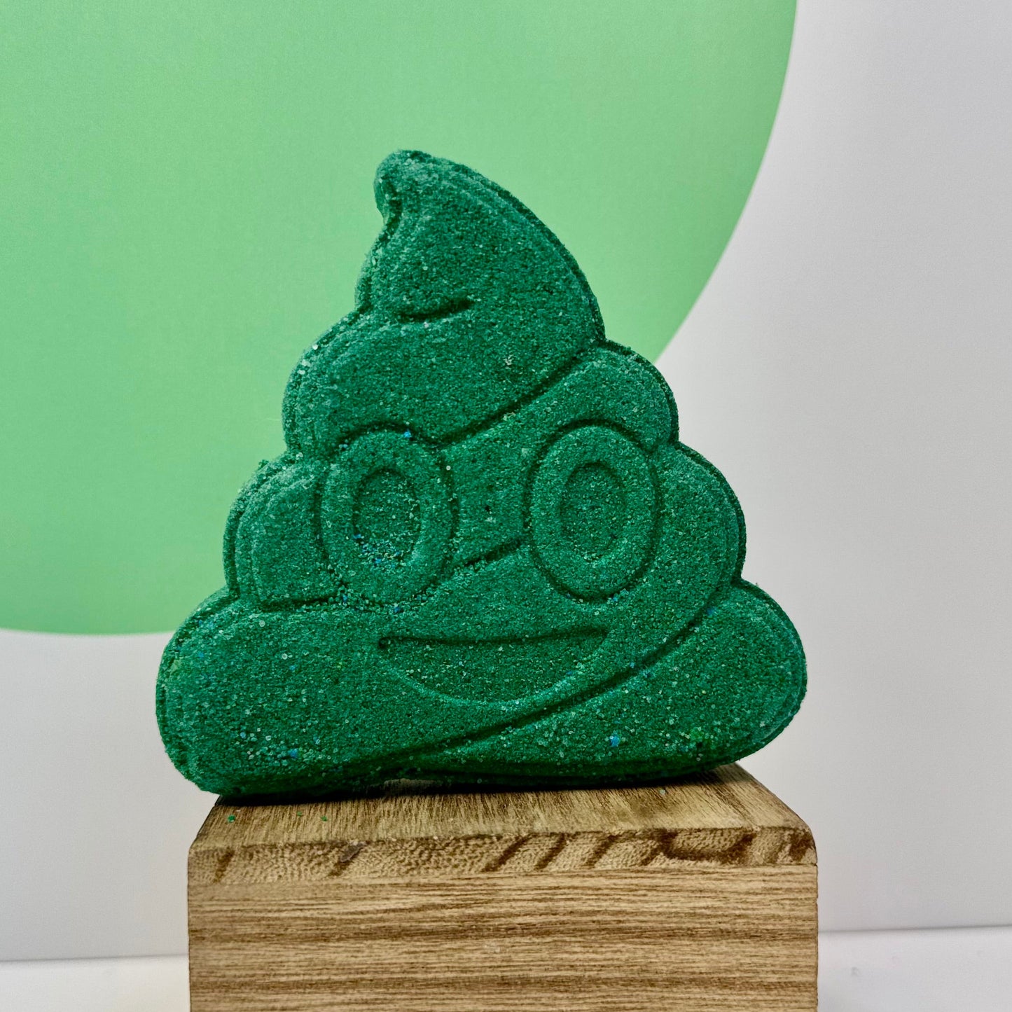 Poop Emoji Bath Bomb -Blue-