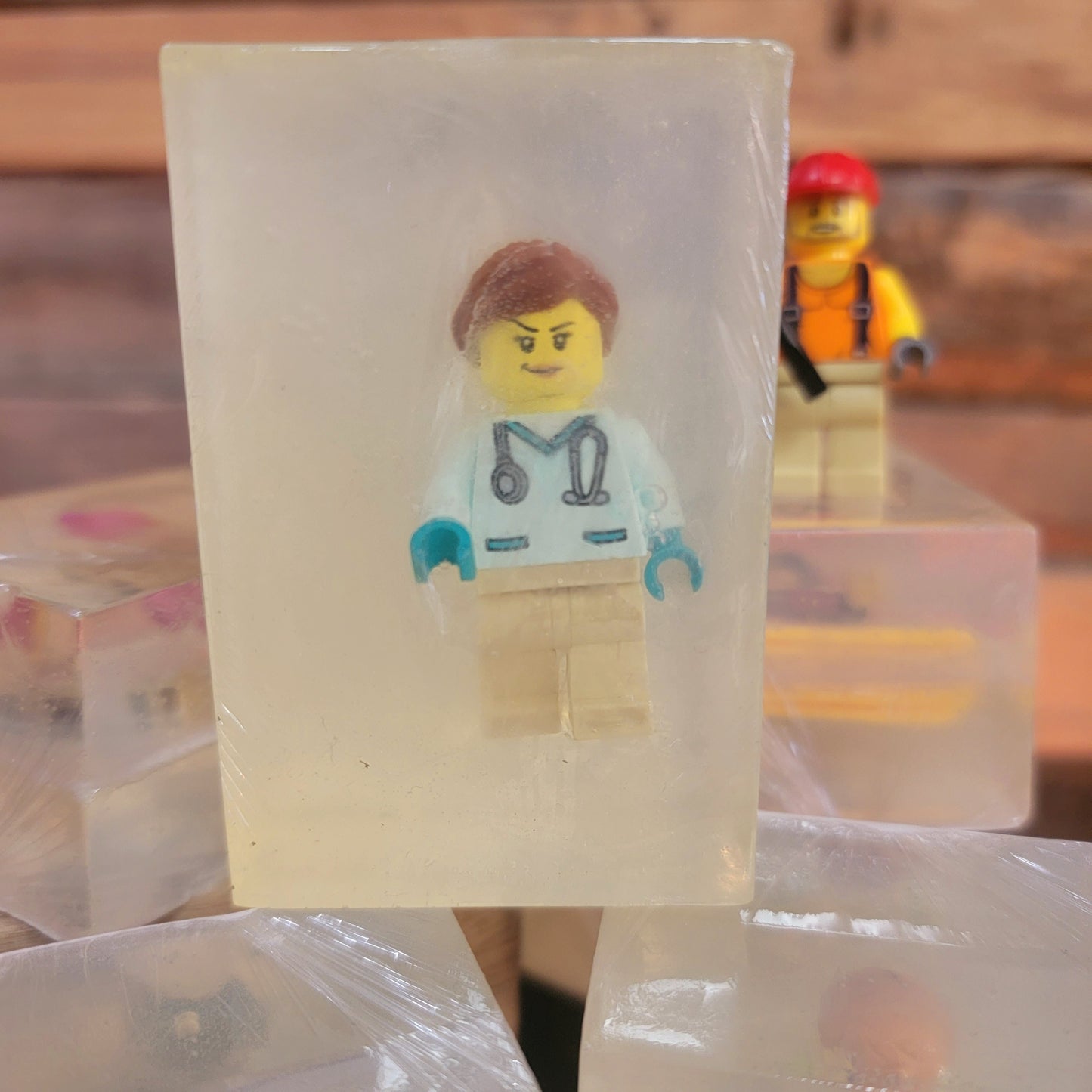 Mini Figure Soap - Mini Fig inside!