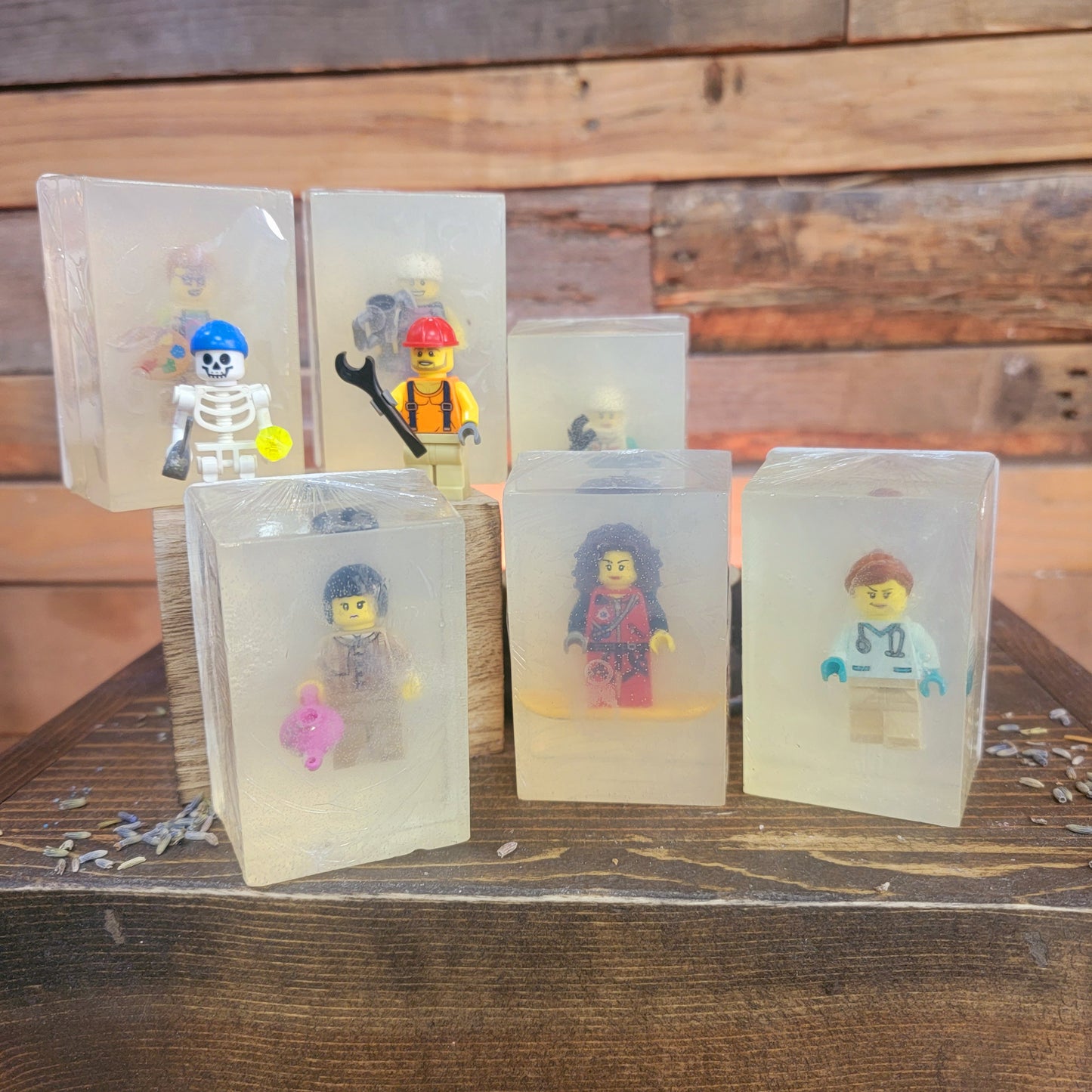 Mini Figure Soap - Mini Fig inside!