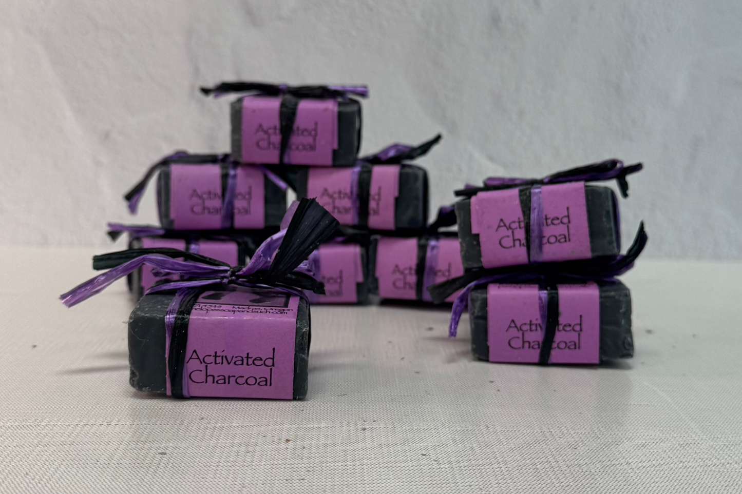 Mini Activated Charcoal Soap Bar