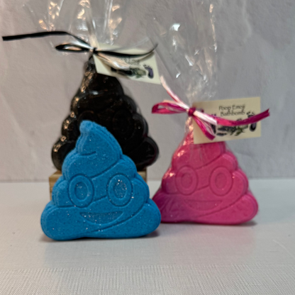 Poop Emoji Bath Bomb - Pink -