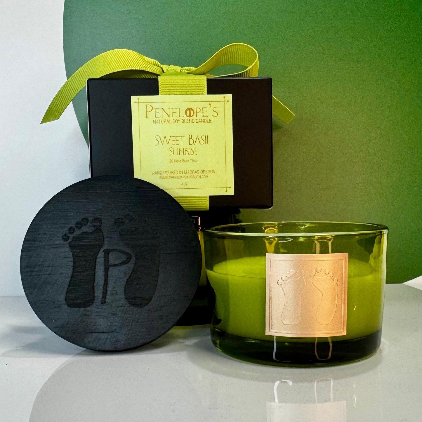Sweet Basil Sunrise - 4oz Luxury Candle