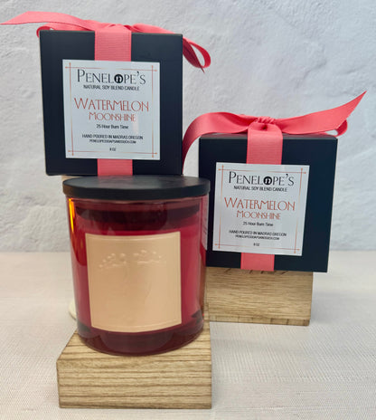 Watermelon Moonshine Candle 8oz