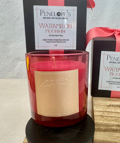 Watermelon Moonshine Candle 8oz