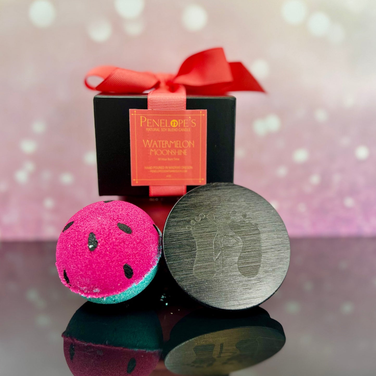 Watermelon Moonshine Bath Bomb