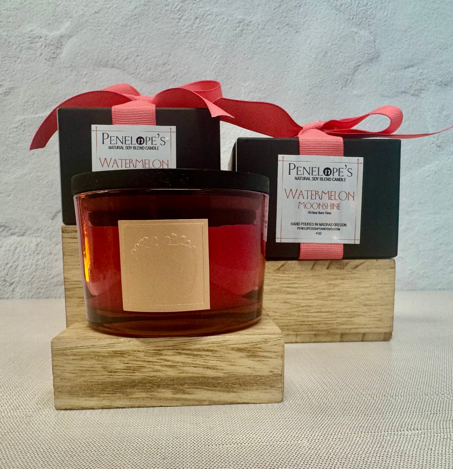 Watermelon Moonshine Candle 4oz
